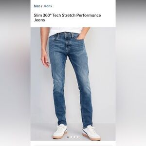 Old Navy Men's Denim Jeans in Classic Blue